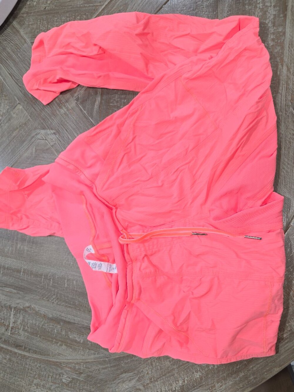 Lululemon Florescent Orange Color Dance Studio Ankle Pants Sz 6